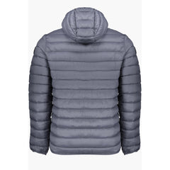 Grigio Poliammide Men's Jacket