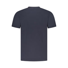 Blu Cotton Men T-Shirt