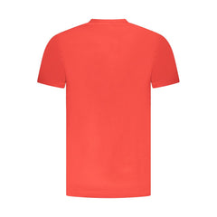Red Cotton Men T-Shirt