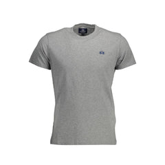 Grigio Cotton Men T-Shirt