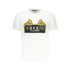 White Cotton Men's T-Shirt