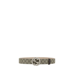 Beige GG Supreme Belt