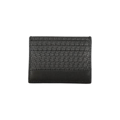 Black Polyurethane Men Wallet