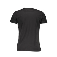 Black Cotton Men's T-Shirt