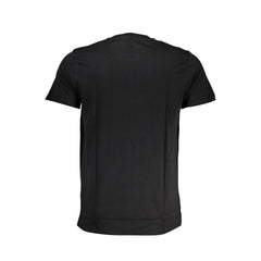 Black Cotton Men's T-Shirt