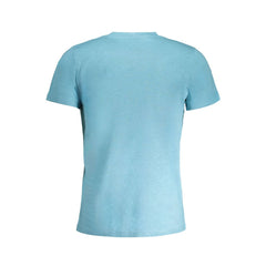 Blu Polyester Men's Swim Boxer