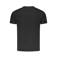 Black Cotton Men's T-Shirt
