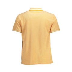 Arancione Cotton Men Polo