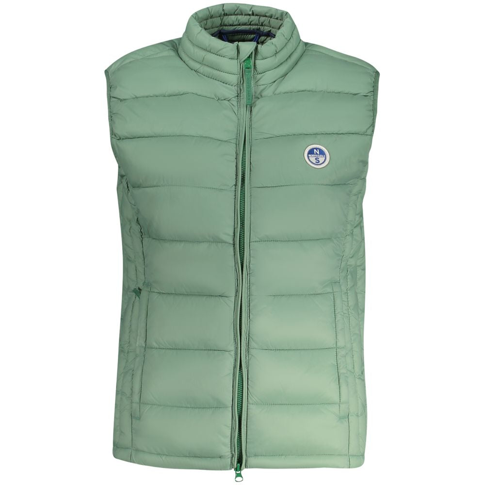 Green Polyamide Women's Jacket