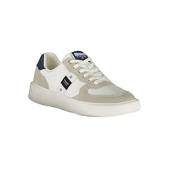 Bianco Polyurethane Men Sneaker