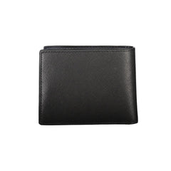 Black Leather Men Wallet