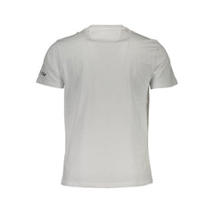 White Cotton Men's T-Shirt