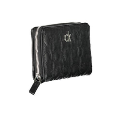 Nero Poliuretano Women Wallet