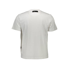 White Cotton Men's T-Shirt