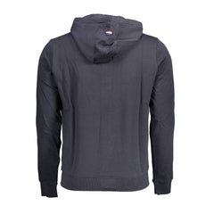 Blue Cotton Men's Hoodie