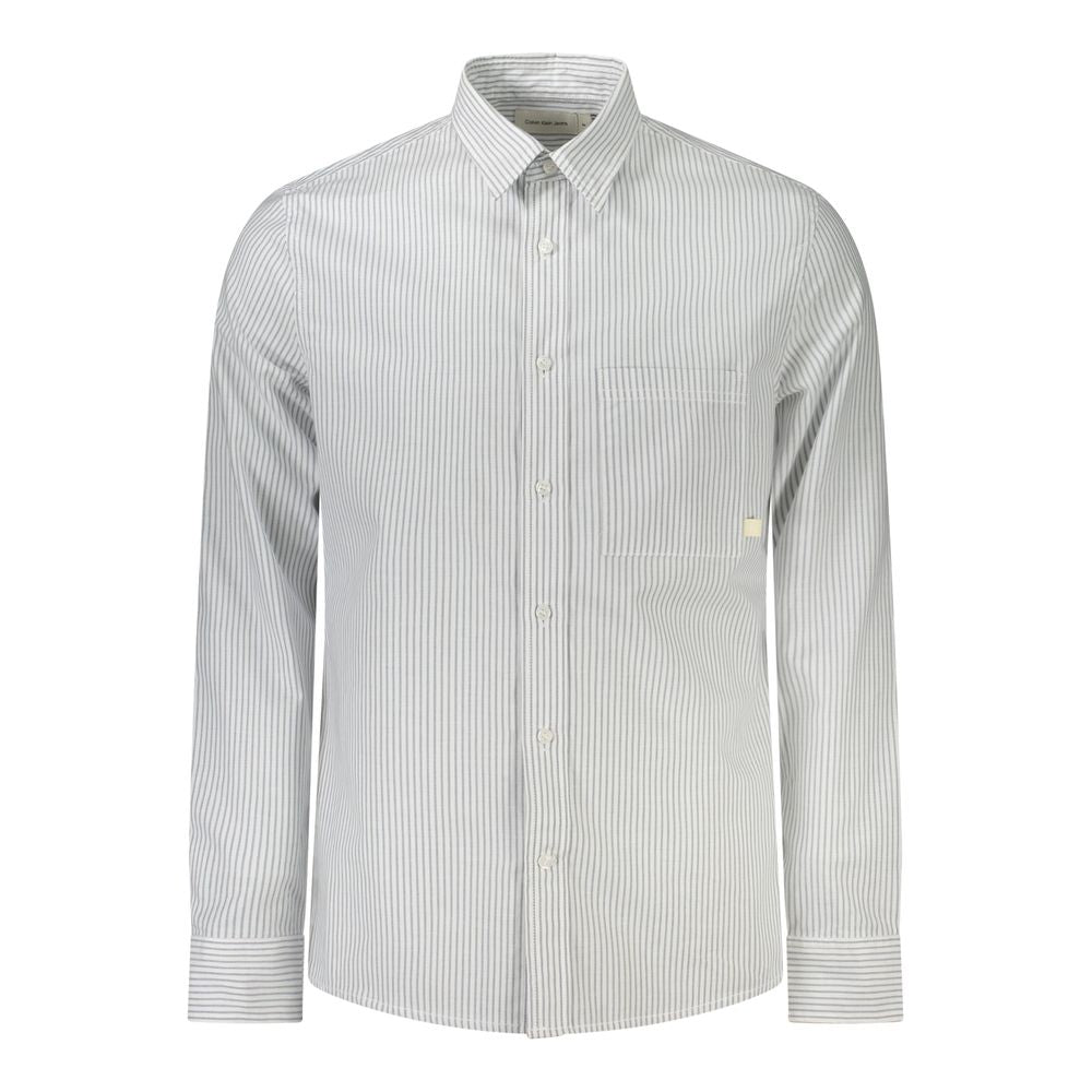 Bianco Cotton Men's Shirt