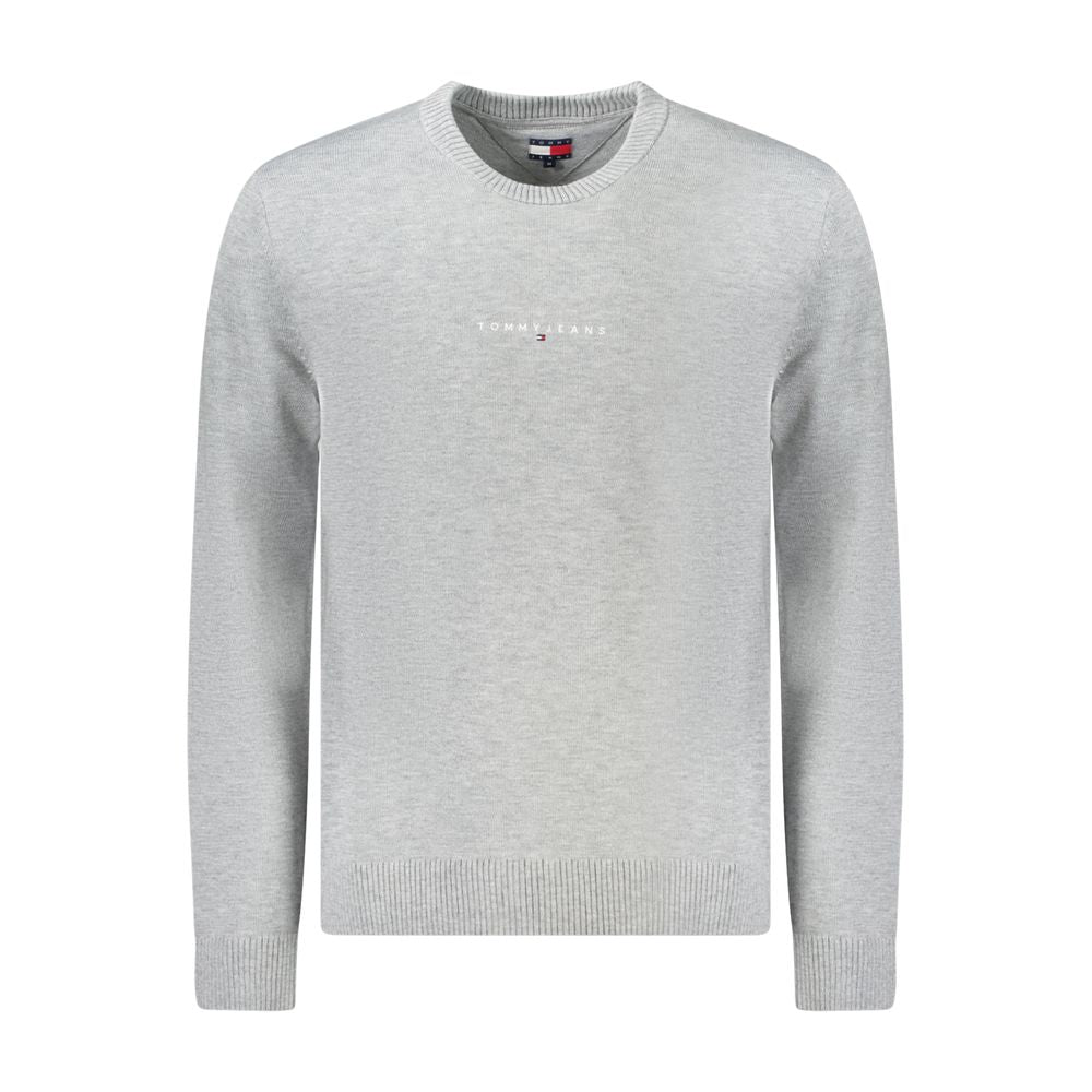 Grigio Polyester Men's Sweater