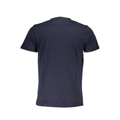 Blu Cotton Men T-Shirt