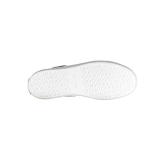 Black Leather Women Sneaker