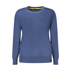 Blue Viscose Women's Sweater