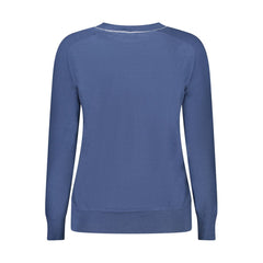 Blue Viscose Women's Sweater