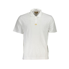 White Cotton Men's Polo Shirt