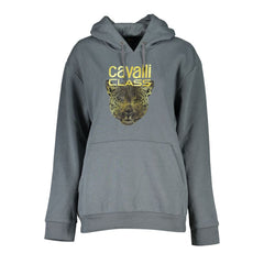 Grigio Polyester Women Sweatshirt