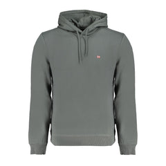 Green Cotton Men Sweater