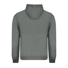 Green Cotton Men Sweater