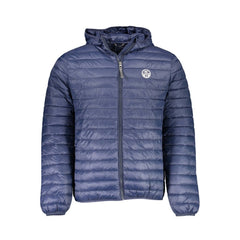 Blue Polyamide Men's Jacket