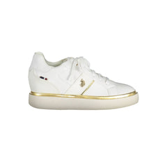Bianco Polyester Women's Sneaker