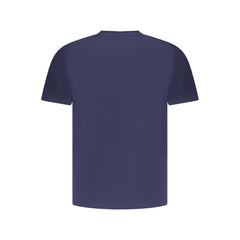 Blu Cotton Men T-Shirt