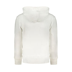 White Cotton Men's Sweatshirt