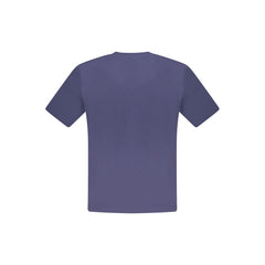 Blue Cotton Mens T-Shirt
