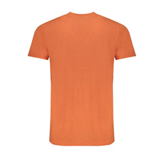 Arancione Cotton Men T-Shirt