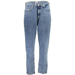 Blue Cotton Women Jeans