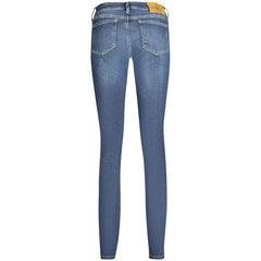 Blu Cotton Women Jeans