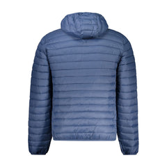 Blu Poliammide Men's Jacket