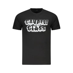 Black Cotton Mens T-Shirt