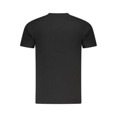 Black Cotton Mens T-Shirt