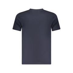 Blu Cotton Men T-Shirt