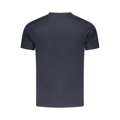 Blu Cotton Men T-Shirt