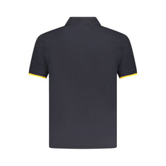 Blue Cotton Polo Shirt