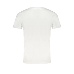 White Cotton Men's T-Shirt