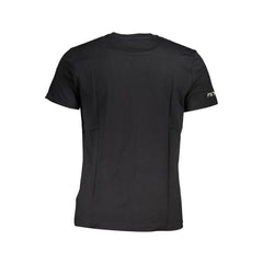 Black Cotton Men's T-Shirt