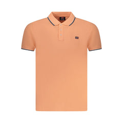 Pink Cotton Men's Polo Shirt