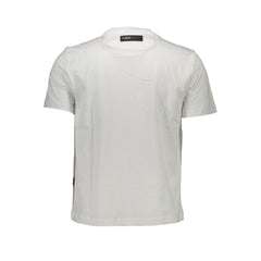 White Cotton Men's T-Shirt