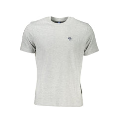 Grigio Cotton Mens T-Shirt