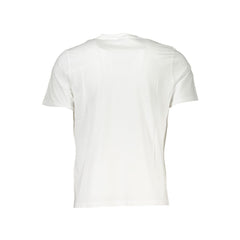 White Cotton Men's T-Shirt
