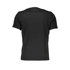 Black Cotton Men's T-Shirt